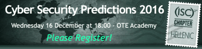Cyber Security Predictions 2016